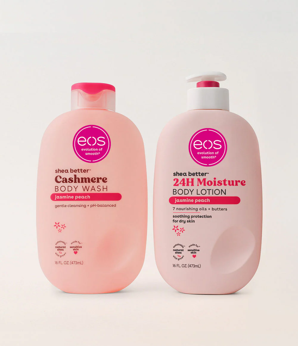 Jasmine Peach Skincare Duo - eos