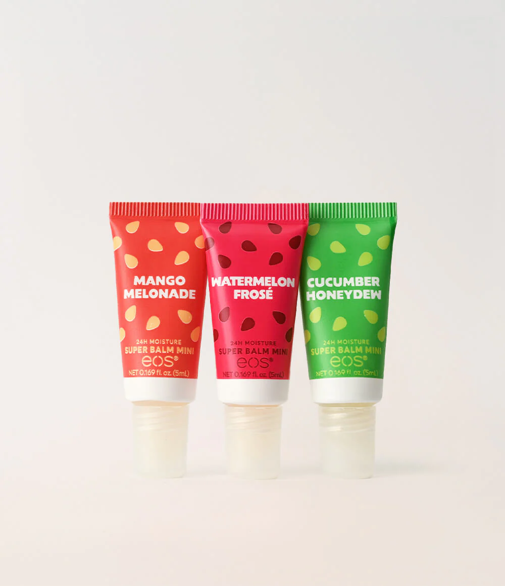 Melon Magic Mini Super Balm 3-Pack - eos