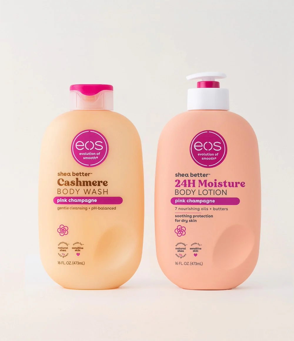 Pink Champagne Skincare Duo - eos