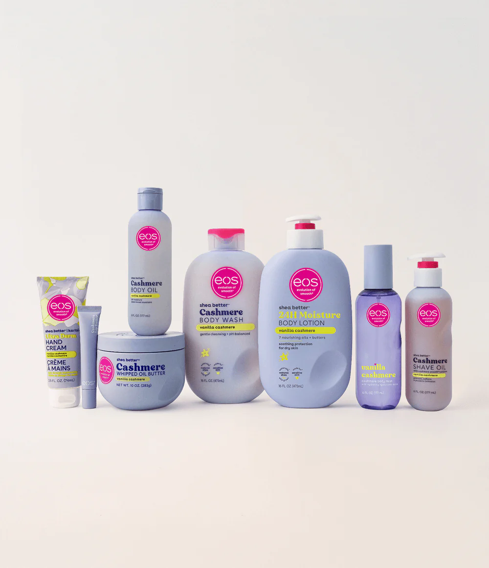 Vanilla Cashmere Skincare Bundle - eos